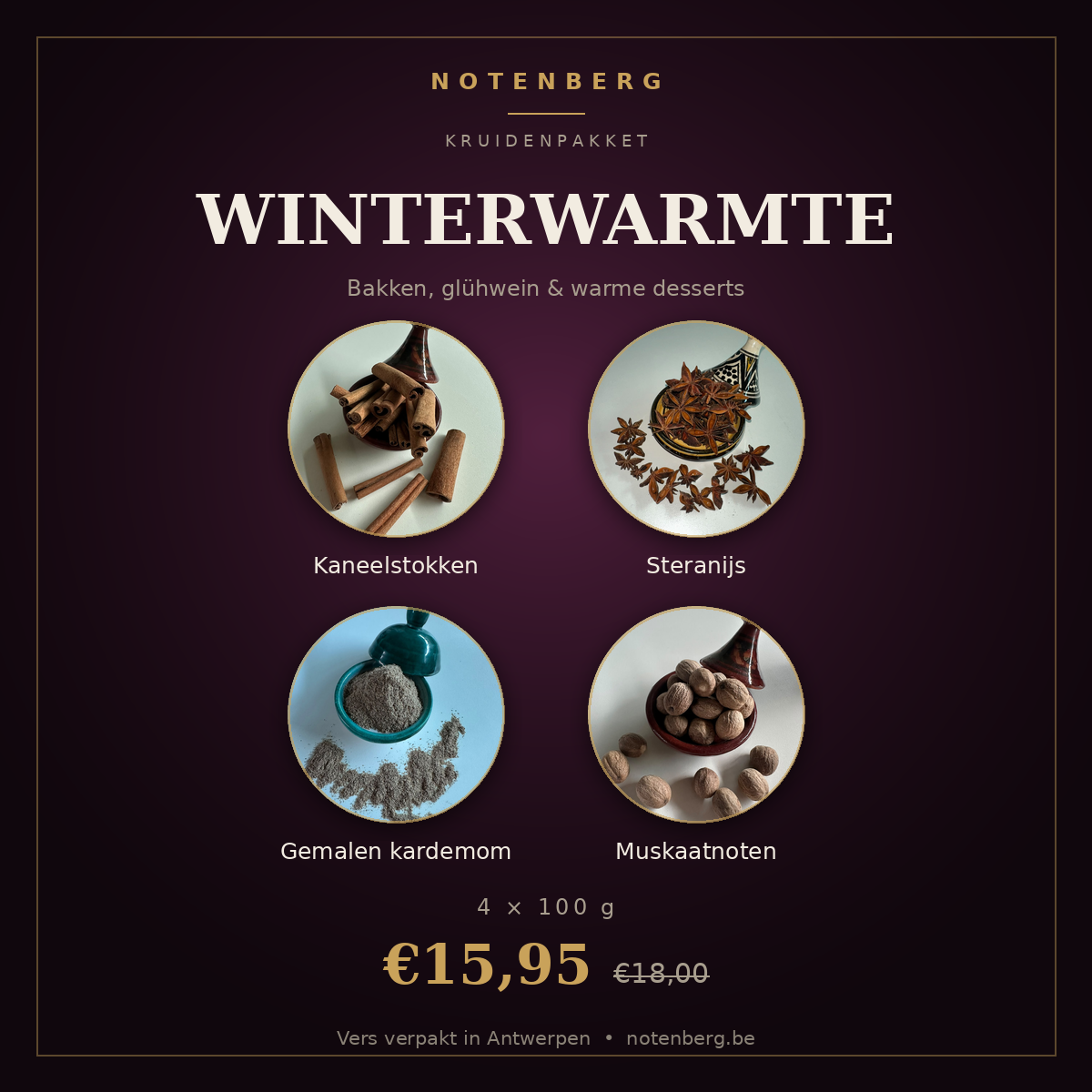 Winterwarmte Kruidenpakket