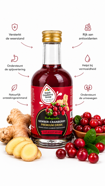 Gember & Cranberry Premium Drink